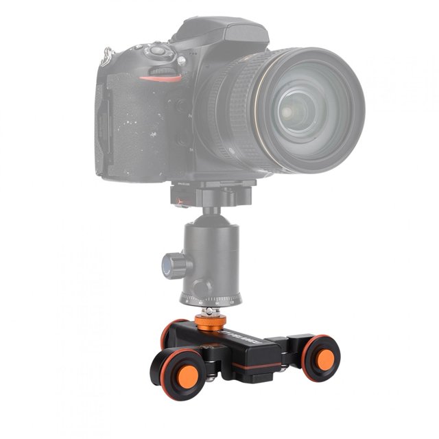 LAFGUR Camera Motor Dolly YELANGU L4X Mini Motorized Electric Track Slider Motor Dolly