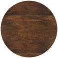 thumbnail image 3 of Pemberly Row Table Basse Tambour Urbain Ronde en Bois de Manguier 38 Pouces L, Noyer Brun, 3 of 9