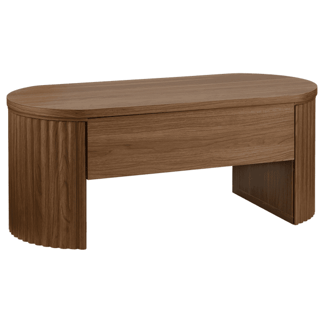 Bouclair Table Basse en Noyer avec Dessus Relevable