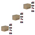 thumbnail image 3 of maskred Stylish and Secure Card Deck Storage Holder Organizer with Magnetic Closure TCG Display Brown 3Set, 3 of 6