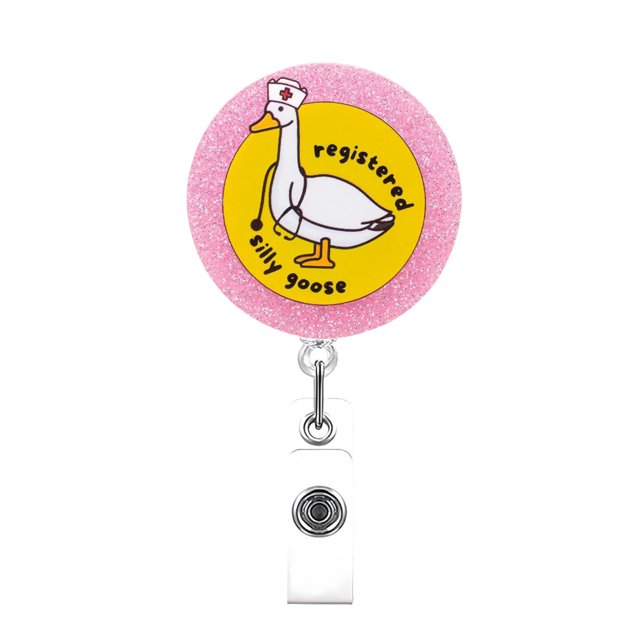 Badge Drôle et Mignon avec Fermeture à Clip pour Médecins, Enseignants, Étudiants, Travailleurs, Etc. Motif de Dessin Animé, Badge de Travail pour Induction, Collation des Grades