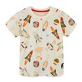 thumbnail image 1 of YTDSCS T-Shirts pour Garçons de 2 à 8 Ans, T-Shirts en Coton à Col Rond pour Tout-Petits, Hauts à Manches Courtes pour Bébés Garçons, 1 of 7