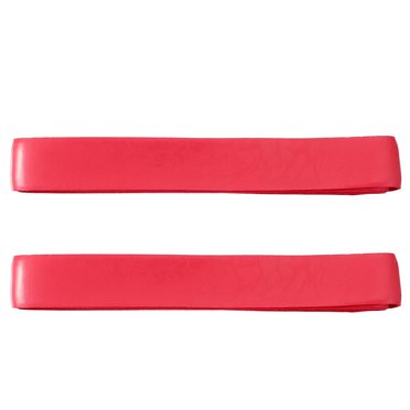 HORIALENCE Ruban de Prise Antidérapant pour Badminton 2 Rouleaux 11.8 Po Rouge Pu Doux Surpoignée