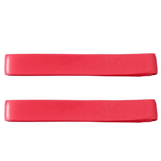 HORIALENCE Ruban de Prise Antidérapant pour Badminton 2 Rouleaux 11.8 Po Rouge Pu Doux Surpoignée