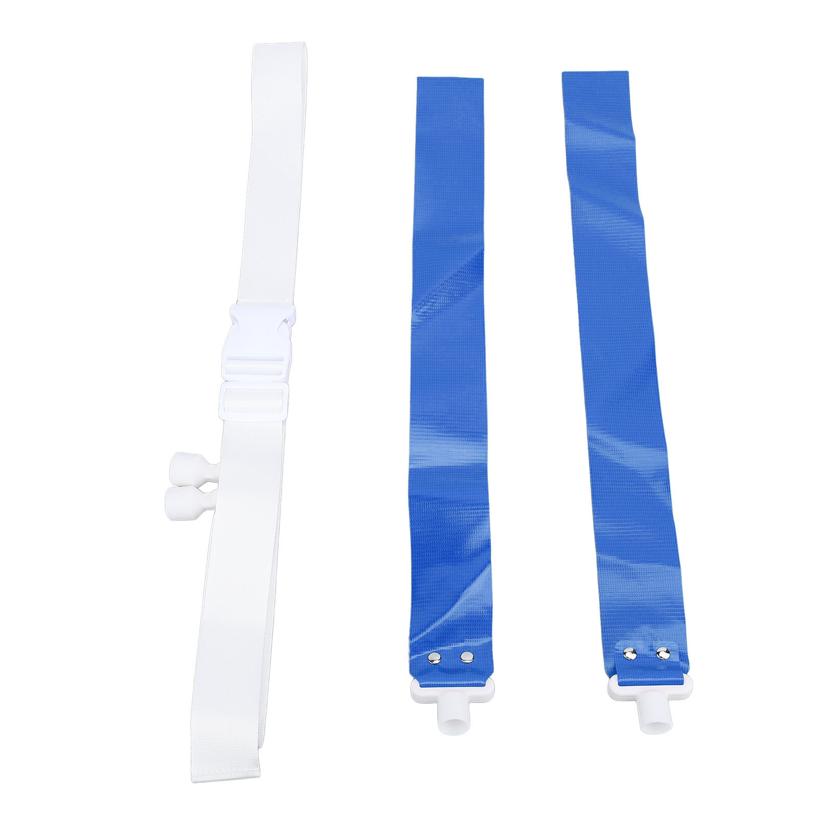 Flag Football Belts Professional, 2 Flags per Belt, Bright Colors, Nylon Webbing Material, Adjustable Waistband for Adults, Teenagers, Children, Buckle Design, Reusable, for