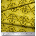 thumbnail image 3 of Soimoi Tissu en Velours, Tissu Damassé à Motifs Filigranes, Imprimés au Mètre, 58 Pouces de Large, 3 of 3