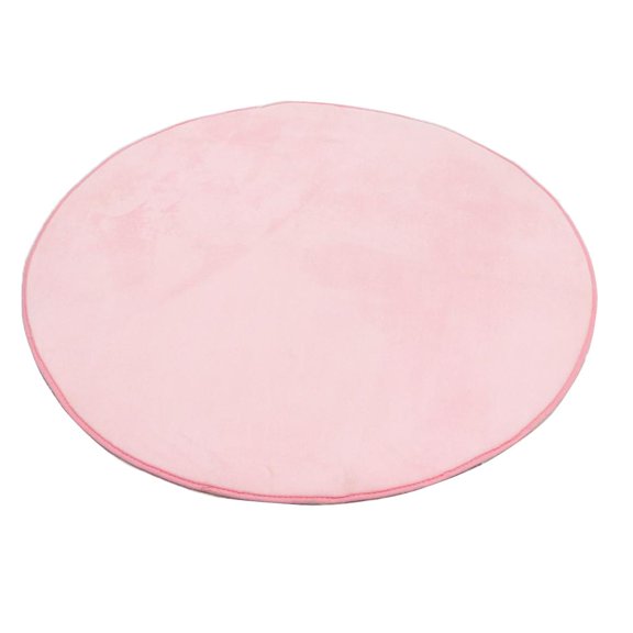 Milaget Kids Baby Floor Mat Time Playhouse Tent Carpet Cushion Rug 1/1.2M Pink