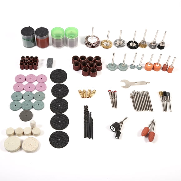 147 pièces ensemble de meuleuse électrique ensemble d'outils de polissage rotatif 1/8 "tige ponçage polissage accessoire de coupe Kits d'embouts: