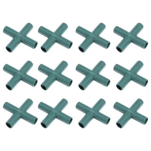VONKY Frame Connector Gardening Tool Plant Stakes Fine Workmanship Compact Size Long-lasting Long-lasting Professional No Burrs 16mm Type 4