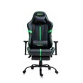 thumbnail image 2 of Hdcanada Orbit Series Racing Style Gaming Chair, Reclining Ergonomic Leather Chair with Footrest & Massage Lumbar Support - Green, 2 of 10