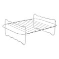 thumbnail image 4 of Lipstore Air Fryer Stand Metal Air Fryer Accessories for Vegetables Cookies Breakfast Rectangular Grill, 4 of 8