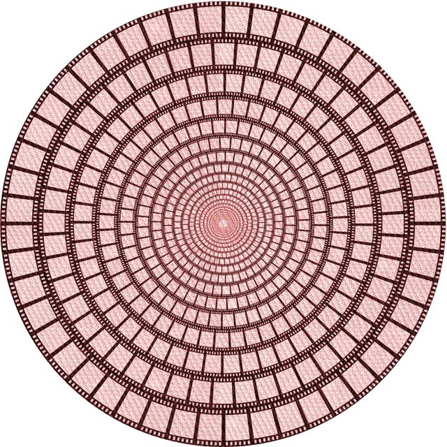 Ahgly Company Tapis Rond Lavable en Machine Intérieur Transitionnel Rose Clair, 6 Pieds Rond