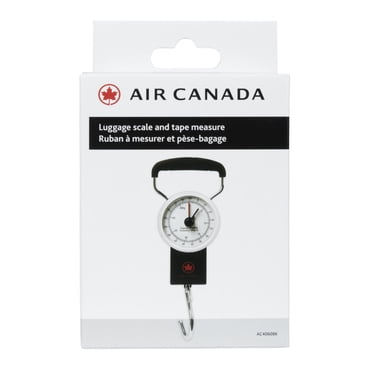 Ruban à mesurer et pèse-bagage jusq'à 37.6 kg (83 ln) par L'Air Canada