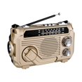 thumbnail image 1 of Radio Météo d'Urgence, Radios d'Urgence Portatives à Recharge Solaire avec Torche, Lampe de Lecture et Alarme SOS, Radio FM AM SW Multifonction pour le Camping et les Urgences, 1 of 7