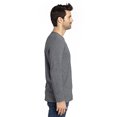 thumbnail image 3 of T-Shirt à Manches Longues pour Hommes - Charbon Chiné - TP, 3 of 3