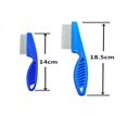 thumbnail image 2 of CUITING 1PCS Brosse Peigne en Acier Inoxydable pour Poils de Chien Chat, Anti-Puces et Poux, Tondeuse de Toilettage, 2 of 3