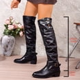 thumbnail image 4 of Bottes d'Hiver pour Femmes au-Dessus du Genou Décontractées Intérieur/extérieur, 4 of 9