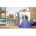 thumbnail image 2 of Ahgly Company Tapis d'Intérieur Lavable en Machine Carré Transitionnel Bleu Ciel, 6 Pieds Carré, 2 of 7