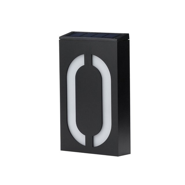 Xingzhi Number Light Doorplate Guide-board Wall Lamp Plaque Lantern Outdoors Address House Powered Waterproof Sign Courtyard Zero