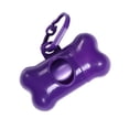 thumbnail image 1 of Bone Shape Pet Pick Up Poop Bag Dispenser - Portable Dog Poop Waste Bag Holder - Outdoor Garbage Bags Organizers, 1 of 2