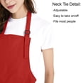 thumbnail image 4 of TOPTIE Ensemble de Toque de Chef Ajustable en Toile de Coton pour Adultes, Hommes et Femmes, 4 of 6