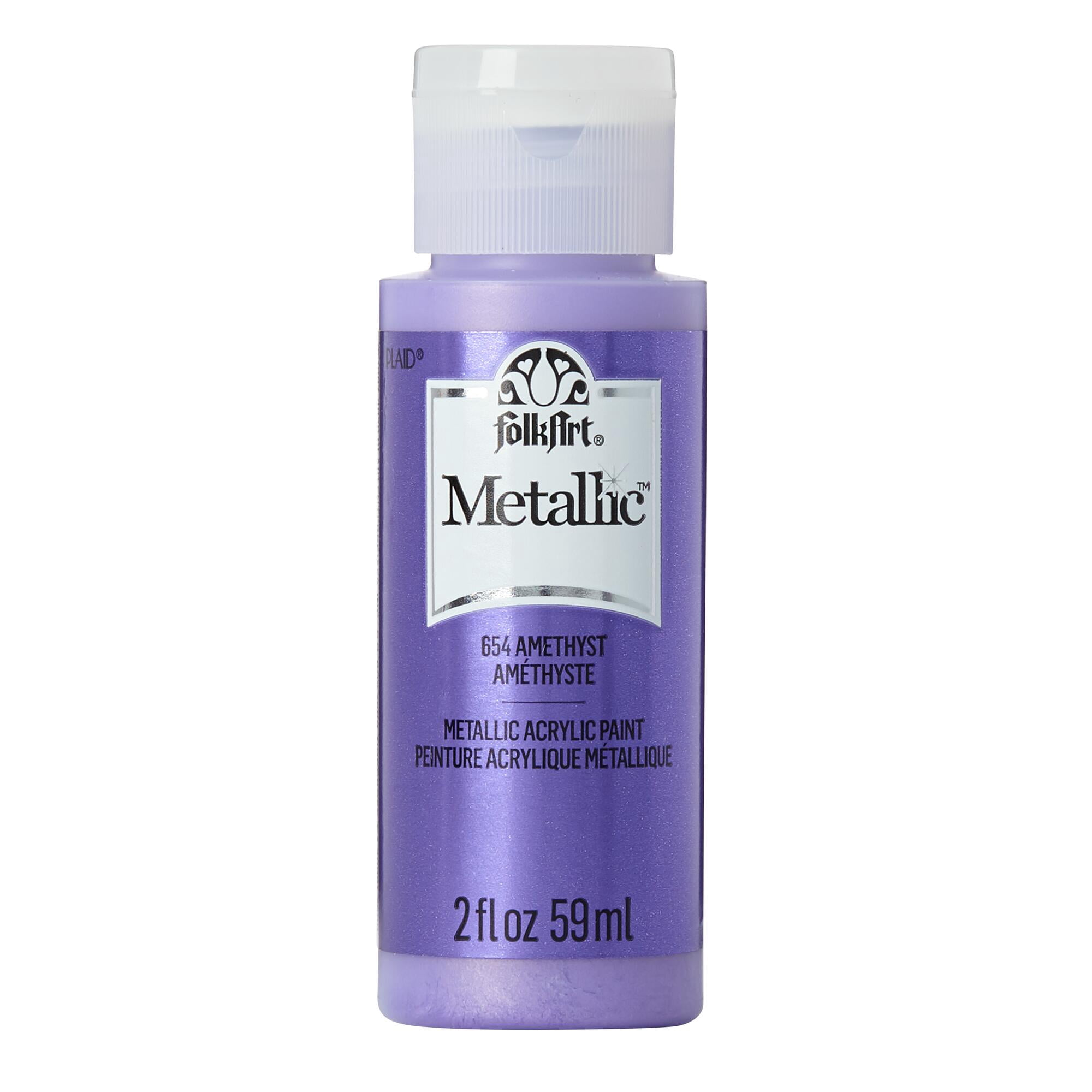 Folkart Métallique peinture acrylique améthyste, 59 ml