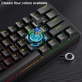 thumbnail image 4 of Gaming Pc Desktop, Wired Illuminated Keyboard Mechanical Sense Gaming Keyboard Gaming Desktop Pc Laptop Keyboard, 4 of 9