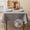 Gray #122, variant on Scandinavian Table Cover Napkin Waterproof Oilproof Tablecloth Table Mat Solid Color Imitation Linen Tablecloths