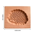 thumbnail image 3 of Oleegame 2PC Cookie Mold Cookie Molds Provences Rose Cookie Stamp Embossing Molds Craft Decorating Baking Tool, 3 of 3