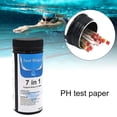 thumbnail image 2 of Agiferg 7 In 1 Water Quality Test Paper Swimming Pool PH Test Strip Pool Test Strip Drinking Water Chemistry Test 50PCS, 2 of 5
