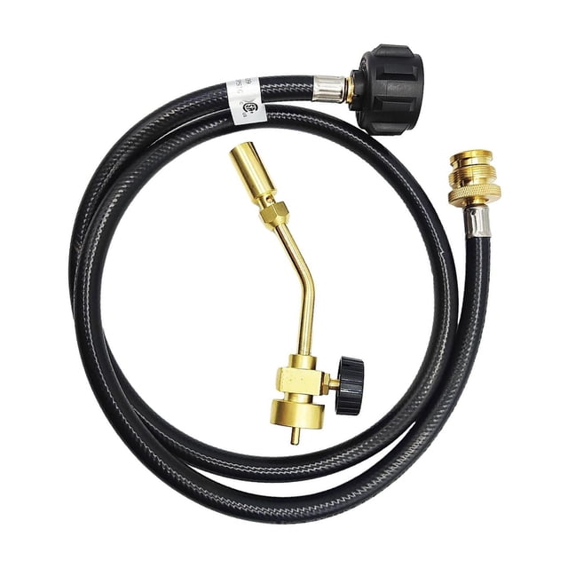 tamizeot Propane Torch Weld Multi Purpose Torch Flame Locks 1.5M Hose Torch Blower