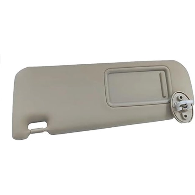 Car Visor with Lights Left Right Compatible for Toyota Camry 12-17(Grey Right) Visors