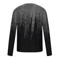 thumbnail image 4 of Meichang T-Shirt à Manches Longues pour Homme Coupe Ajustée, T-Shirts Graphiques pour Hommes Tendance avec Imprimé 3D d'Illusion d'Optique, T-Shirts à Col Rond Originaux à Manches Longues pour Homme, 4 of 5