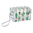 thumbnail image 2 of Cartoon Transparent Cosmetic Bag Hand-held Cosmetic Bag Bag Hand-held Cosmetic Bag Flamingo Transparent Wash Bag Ladies Transparent Pouch, 2 of 5