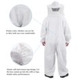 thumbnail image 1 of Beekeeping Suit, Professional Lightweight Breathable Beekeeping Protective Smock With Protective Hat Veil, Made From Cotton + Polyester, Perfect For Beekeeper Farm Visitors, 1 of 8