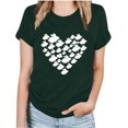 thumbnail image 1 of RKSTN Hauts pour Femmes 2024 Été Décontracté Ample Grande Taille Imprimé Graphique Lapin de Pâques Blouse Mode Col Rond Manches Courtes T-shirt, 1 of 4