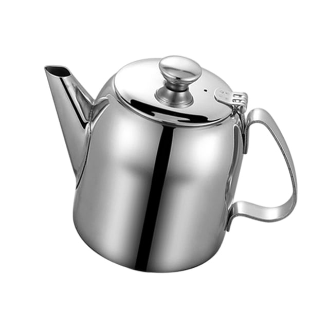 Lipstore Bouilloire en Acier Inoxydable Théière Moderne pour Cuisinière pour Cuisine Extérieur Intérieur TG