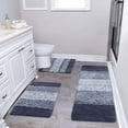 thumbnail image 1 of SSZMDLB Microfiber Bath Rugs, Bathroom Rugs, Shower Rugs with Toilet Mat, Absorbent Microfiber Plush Non-Slip Rugs, Washable Bath Mat Set for Floor, Tub, Shower, 1 of 7