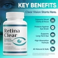 thumbnail image 3 of Retina Clear Vision Support Supplement, Eye Health Formula, 60 Capsules, 30 Days Supply, 2PC, Makeup Organizers, 3 of 10