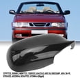 thumbnail image 4 of Door Mirror Covers Caps for Saab 9-3 2003 to 2009, for Saab 9-5 2003 to 2009, Passenger & Driver Side Mirror Cover, Rearview Mirror Cap, Car Door Wing Mirror Cover Replacement, 4 of 7