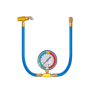 Car Refrigerant Charging Pipe with Measuring Gauge Car Air Conditioner Tools Freon R134 Air Conditioning Recharge Hose