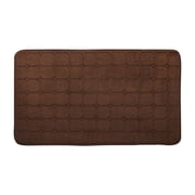 EARKITY Bath Mats, Memory Foam Bath Mat, Bath Mats for Bathroom, Absorbent Bath Rugs for Bathroom, Quick Dry Shower Mat, Bath Carpet for Floor, Non Slip Bathroom Floor Mat