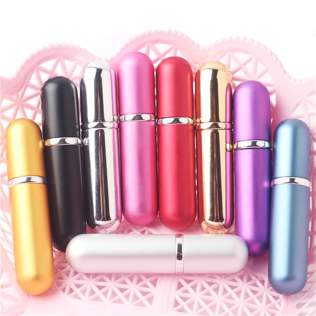 Lubelski 5ml Refillable Portable Travel Mini Atomiser Empty Perfume Bottle Scent Tube