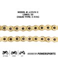 thumbnail image 3 of Niche Gold 428 X-Ring Chain 88 Links With Master Link Motorcycle 519-CDC2625H, 3 of 6