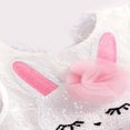 thumbnail image 4 of MesaSe Robe de Pâques Sans Manches en Maille pour Bébé Filles Contraste Couleur Pailletée Bunny Robe une Pièce Multi-Couleur 4-5 Ans, 4 of 8