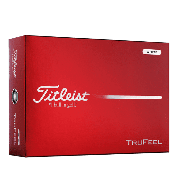 Titleist TruFeel White Golf Balls