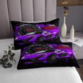 thumbnail image 3 of Erosebridal Fast Car Bedspread Sets Twin Size,Geometric Hexagon Bed Quilt,Teens Bedroom Decor,Breathable,2pcs, 3 of 5