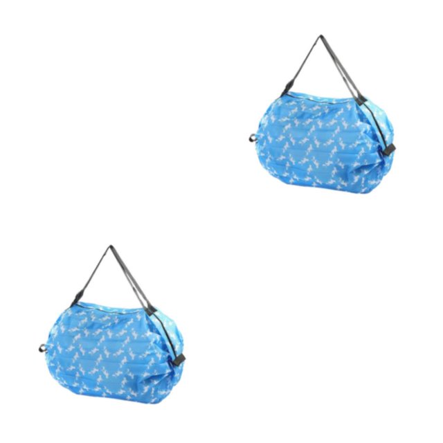Decodeary Travel Items Safe And Organized Storage Bag Travel-friendly Beach Bag Handbag blue puppy 2Set