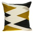 thumbnail image 1 of Parkland Collection PILH21077P Ziglar Contemporary White Pillow Cover with Poly Insert, 1 of 6