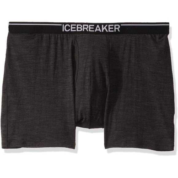 Icebreaker Caleçon Anatomique pour Hommes en Mérinos avec Braguette, sous-Vêtements